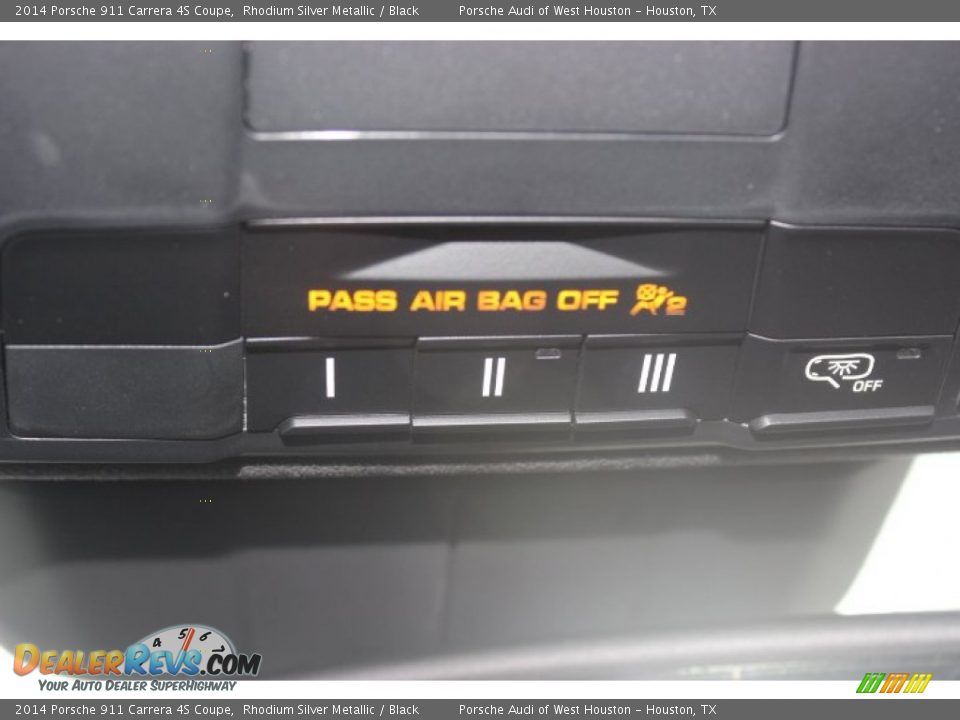2014 Porsche 911 Carrera 4S Coupe Rhodium Silver Metallic / Black Photo #16