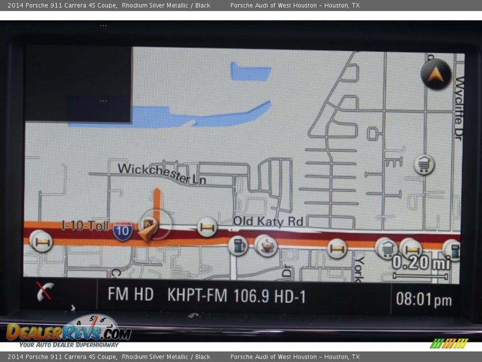 Navigation of 2014 Porsche 911 Carrera 4S Coupe Photo #18