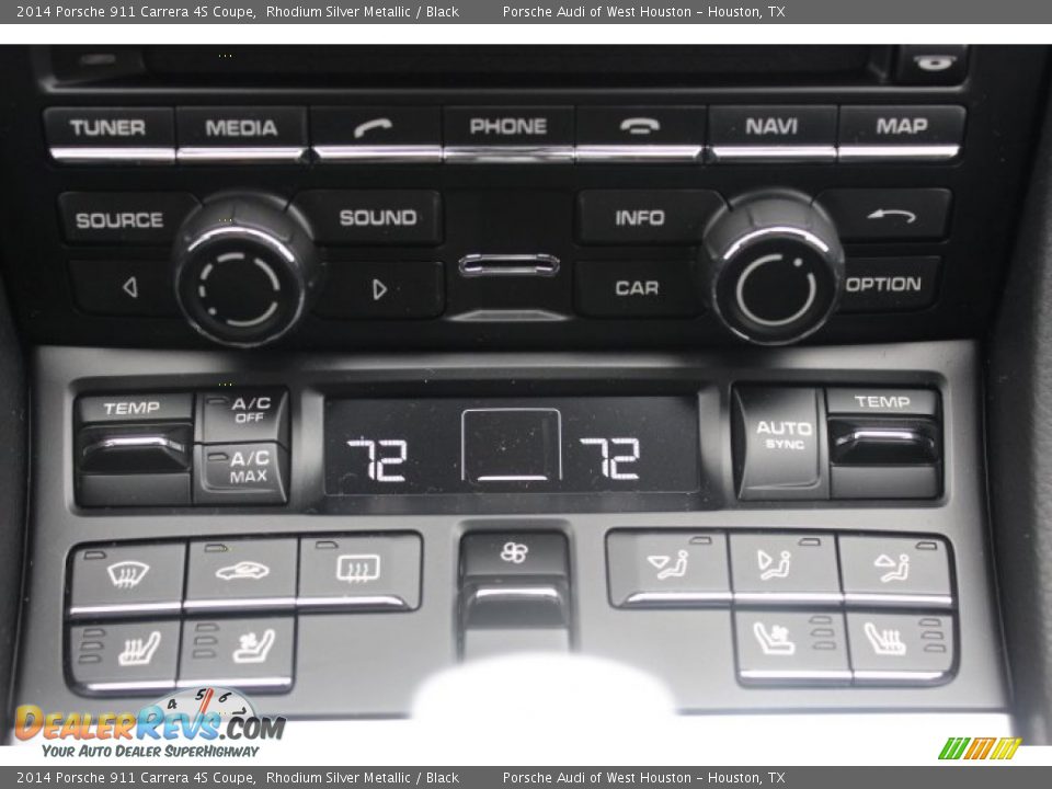 Controls of 2014 Porsche 911 Carrera 4S Coupe Photo #19