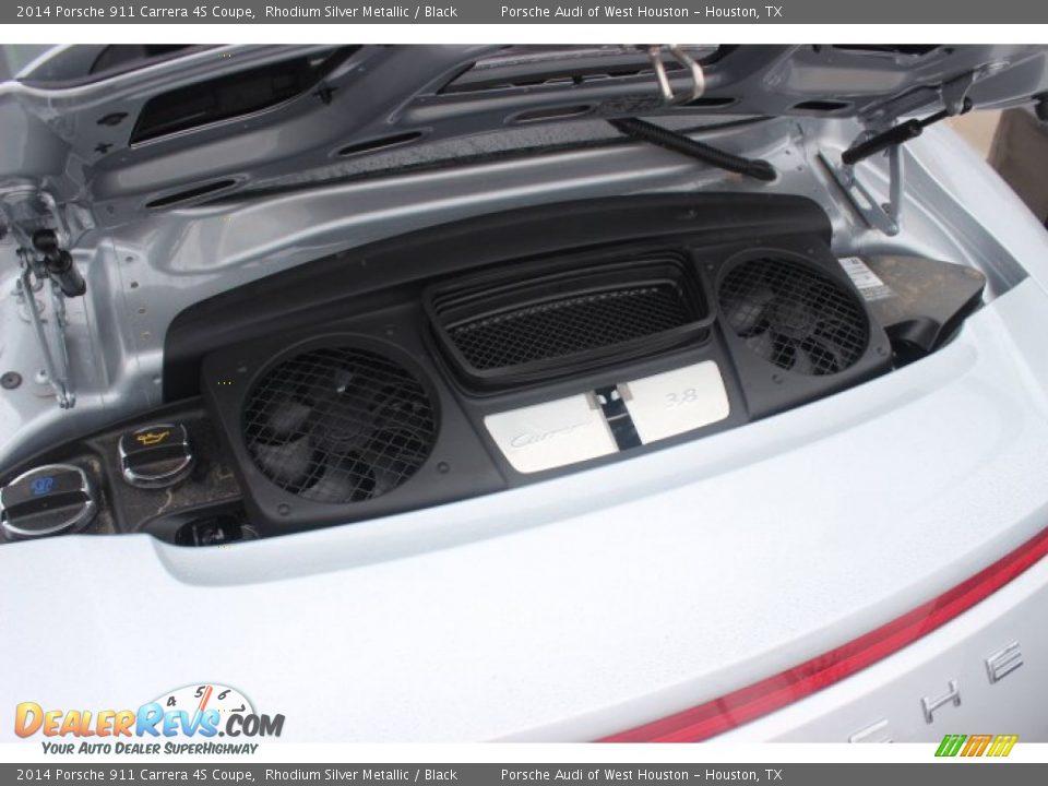 2014 Porsche 911 Carrera 4S Coupe Rhodium Silver Metallic / Black Photo #23