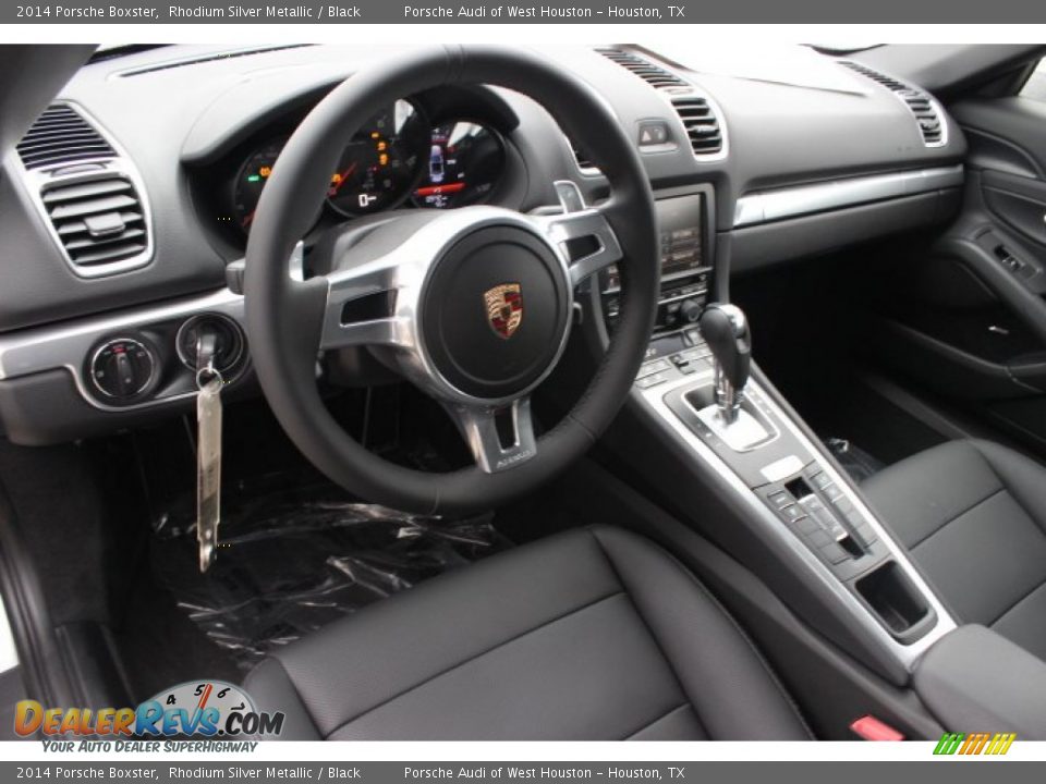 Black Interior - 2014 Porsche Boxster  Photo #11