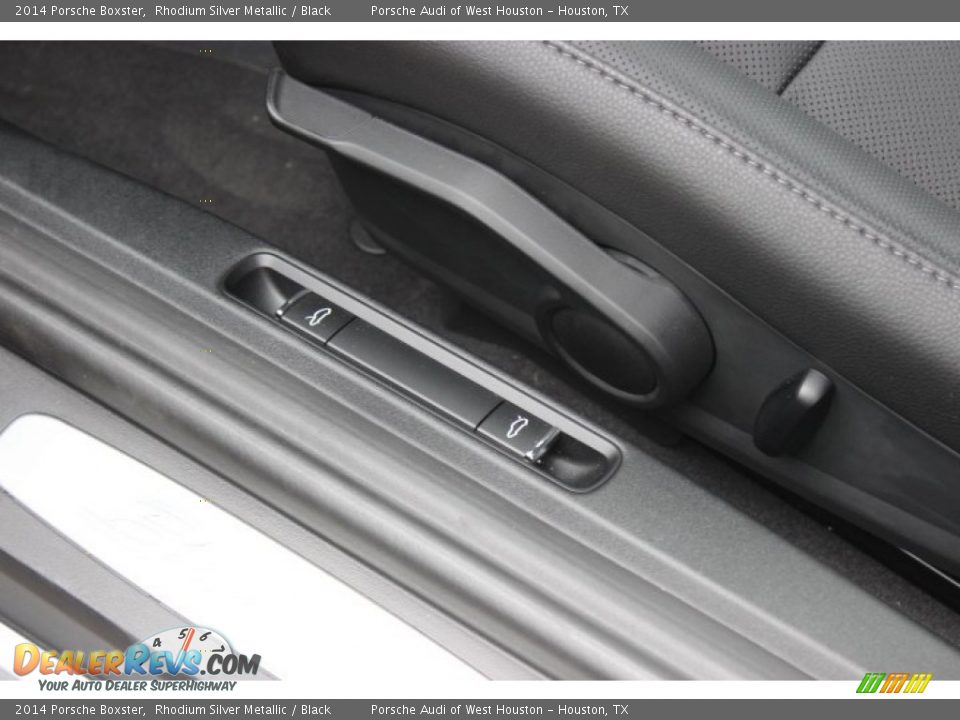 2014 Porsche Boxster Rhodium Silver Metallic / Black Photo #13