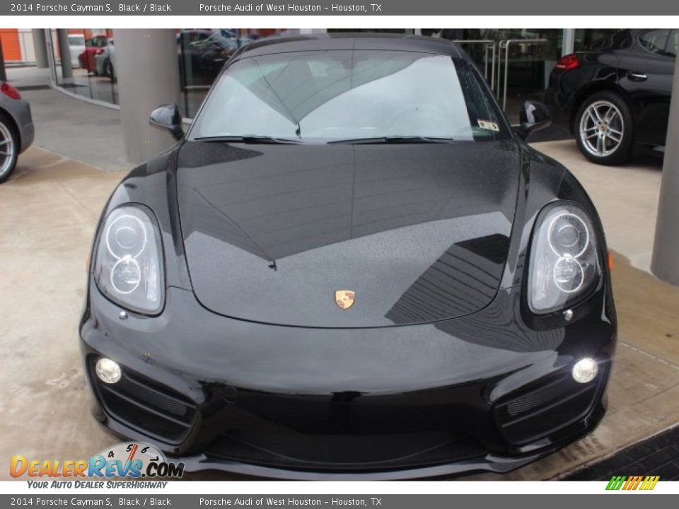 2014 Porsche Cayman S Black / Black Photo #2