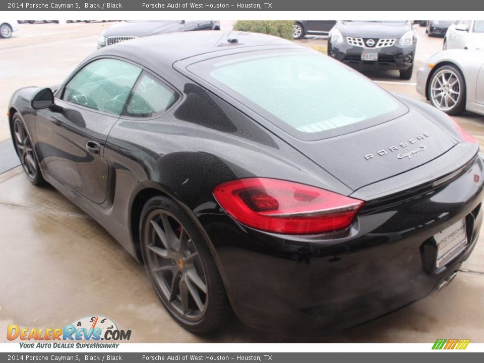 2014 Porsche Cayman S Black / Black Photo #4