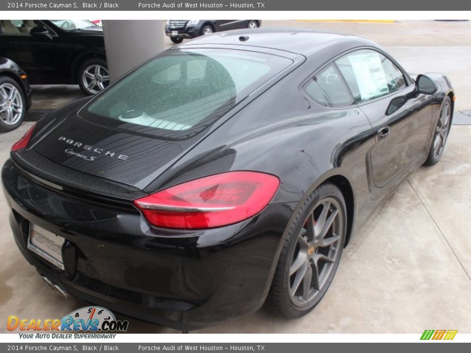 2014 Porsche Cayman S Black / Black Photo #6