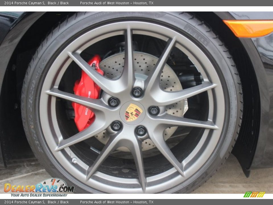 2014 Porsche Cayman S Black / Black Photo #8