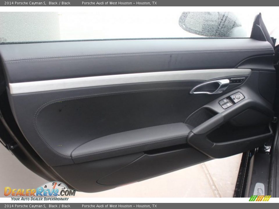 2014 Porsche Cayman S Black / Black Photo #9