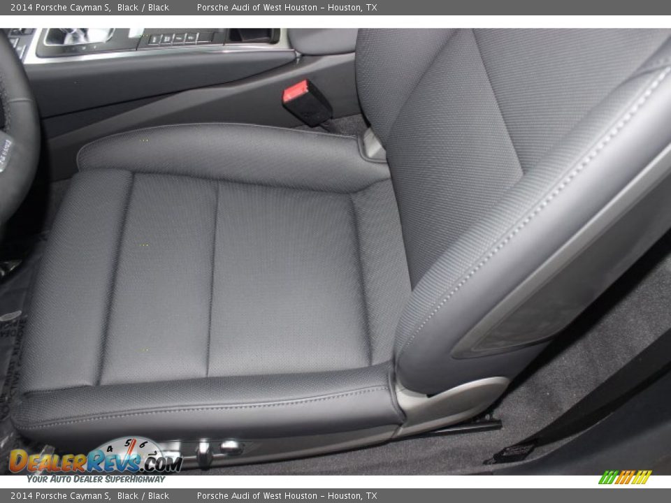 2014 Porsche Cayman S Black / Black Photo #12