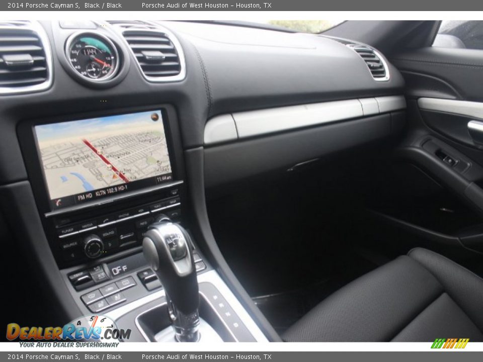 2014 Porsche Cayman S Black / Black Photo #14