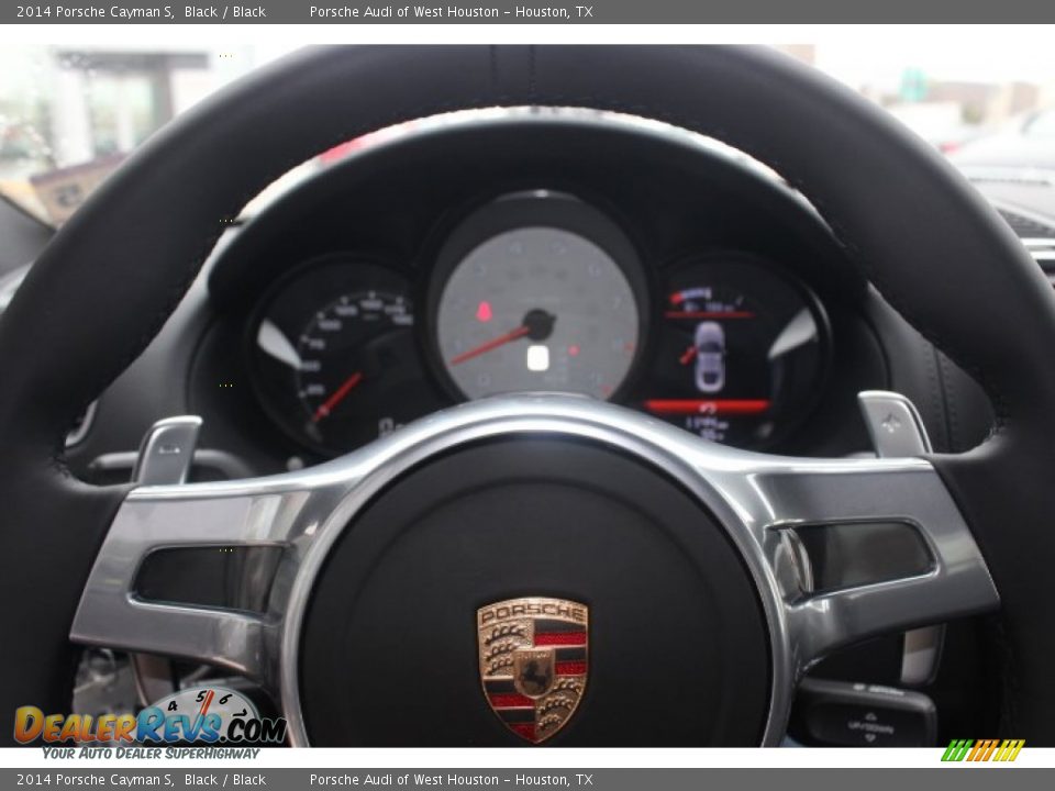 2014 Porsche Cayman S Black / Black Photo #21