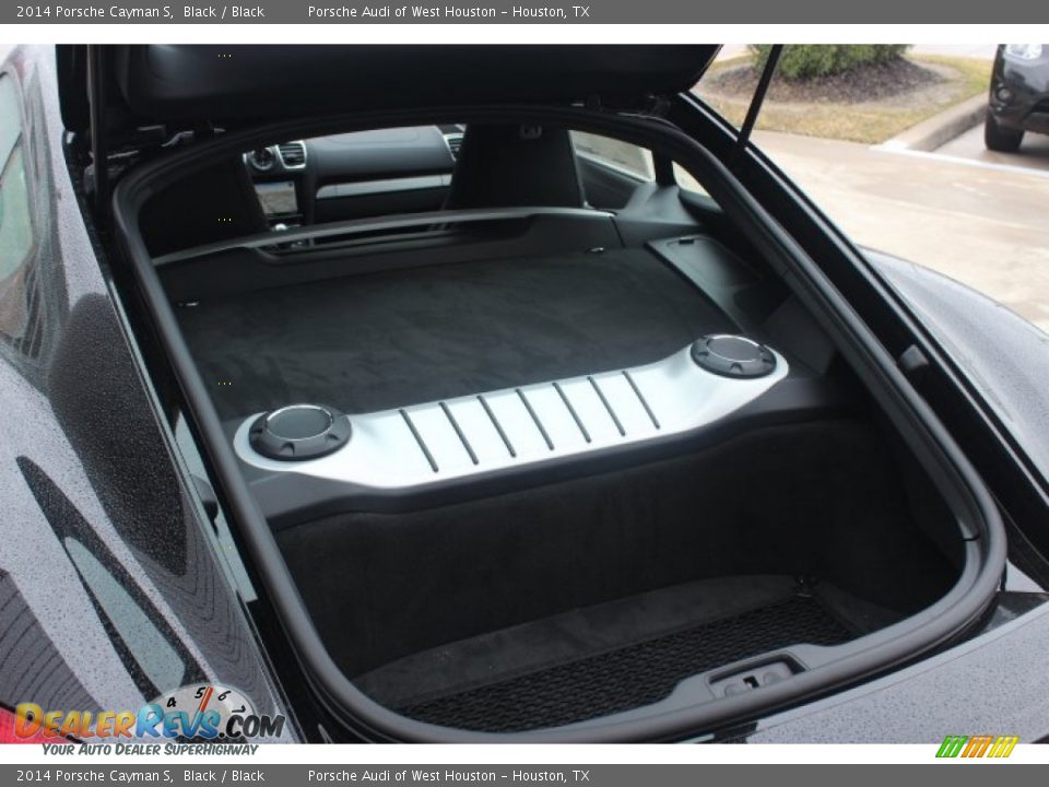 2014 Porsche Cayman S Black / Black Photo #22