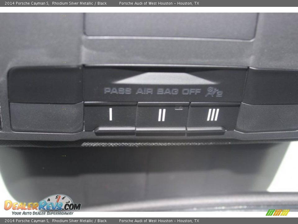 2014 Porsche Cayman S Rhodium Silver Metallic / Black Photo #13