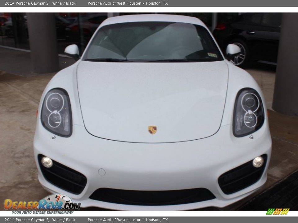2014 Porsche Cayman S White / Black Photo #2
