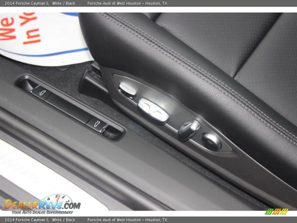 2014 Porsche Cayman S White / Black Photo #13