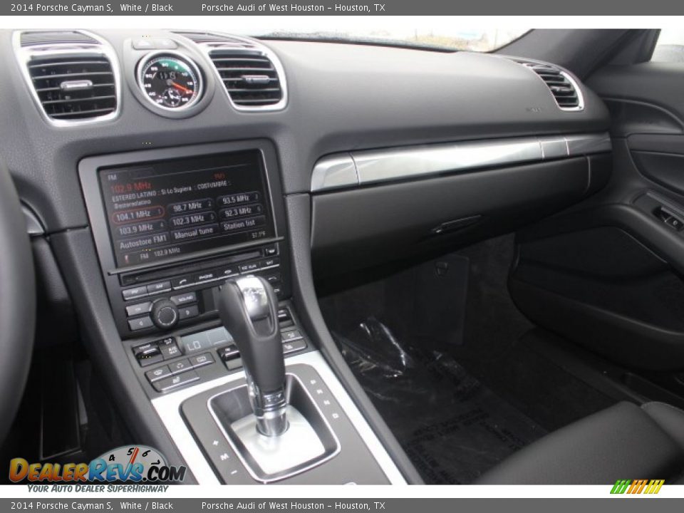 2014 Porsche Cayman S White / Black Photo #14