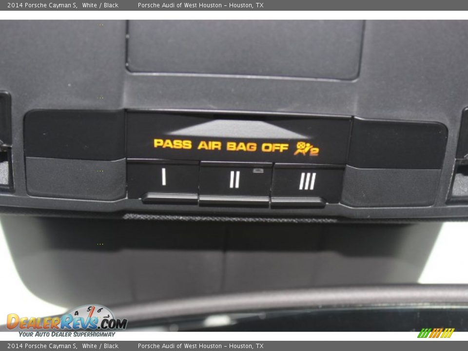 2014 Porsche Cayman S White / Black Photo #16
