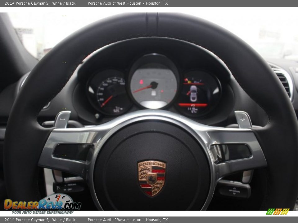 2014 Porsche Cayman S White / Black Photo #20