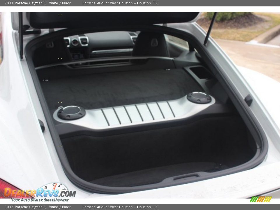 2014 Porsche Cayman S White / Black Photo #22