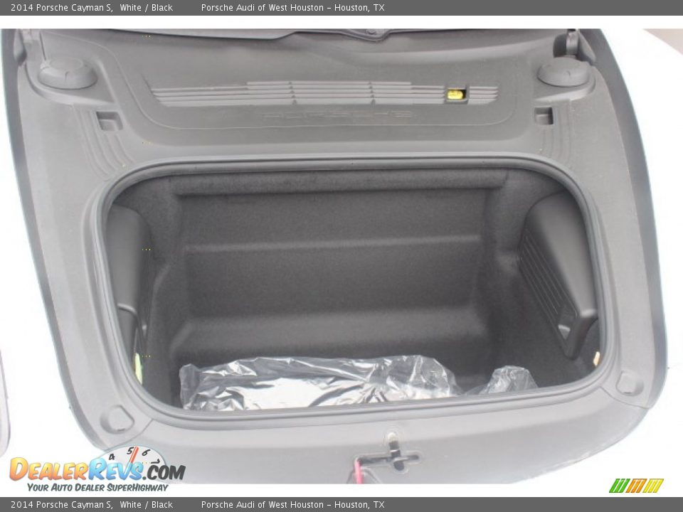 2014 Porsche Cayman S White / Black Photo #23