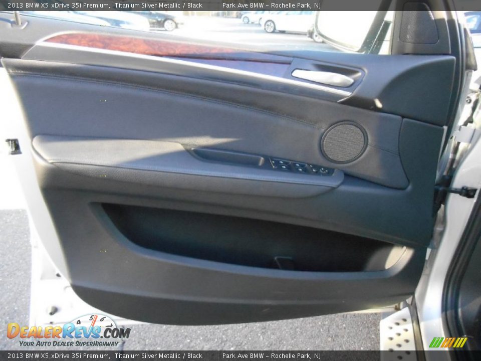2013 BMW X5 xDrive 35i Premium Titanium Silver Metallic / Black Photo #9