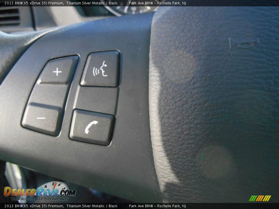 2013 BMW X5 xDrive 35i Premium Titanium Silver Metallic / Black Photo #18