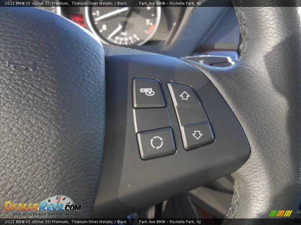 2013 BMW X5 xDrive 35i Premium Titanium Silver Metallic / Black Photo #19