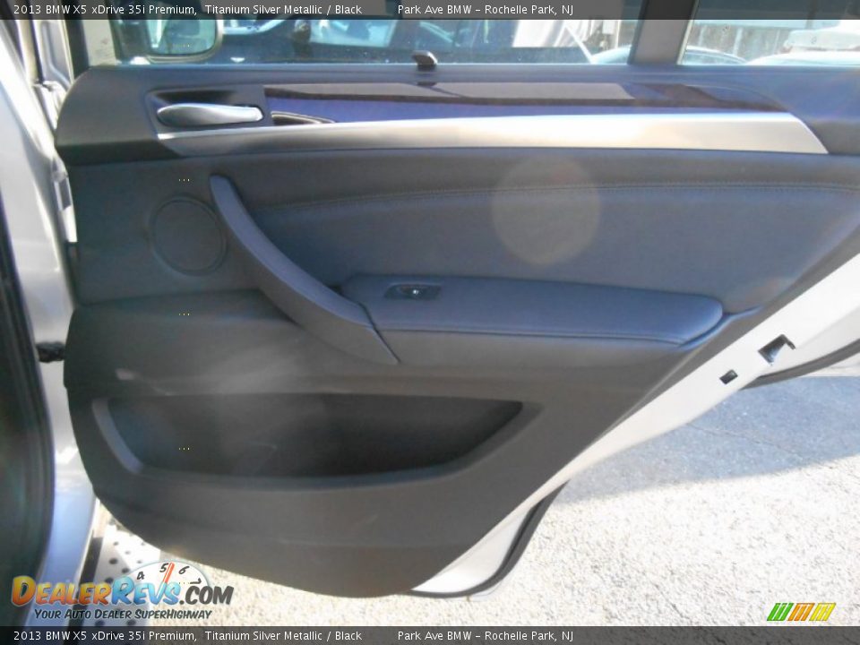 2013 BMW X5 xDrive 35i Premium Titanium Silver Metallic / Black Photo #23