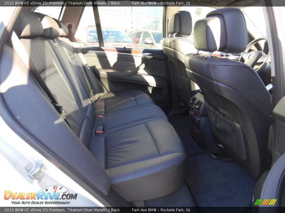 2013 BMW X5 xDrive 35i Premium Titanium Silver Metallic / Black Photo #24