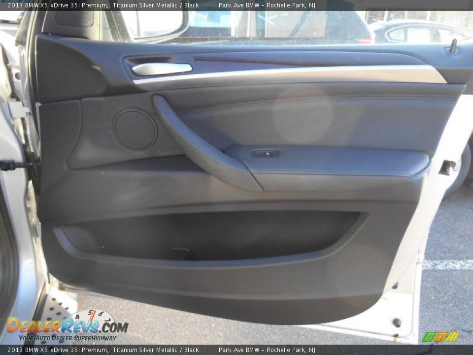 2013 BMW X5 xDrive 35i Premium Titanium Silver Metallic / Black Photo #25