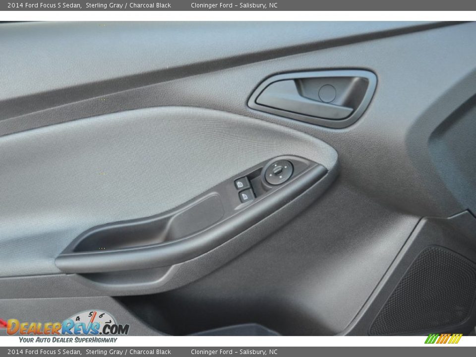 2014 Ford Focus S Sedan Sterling Gray / Charcoal Black Photo #4