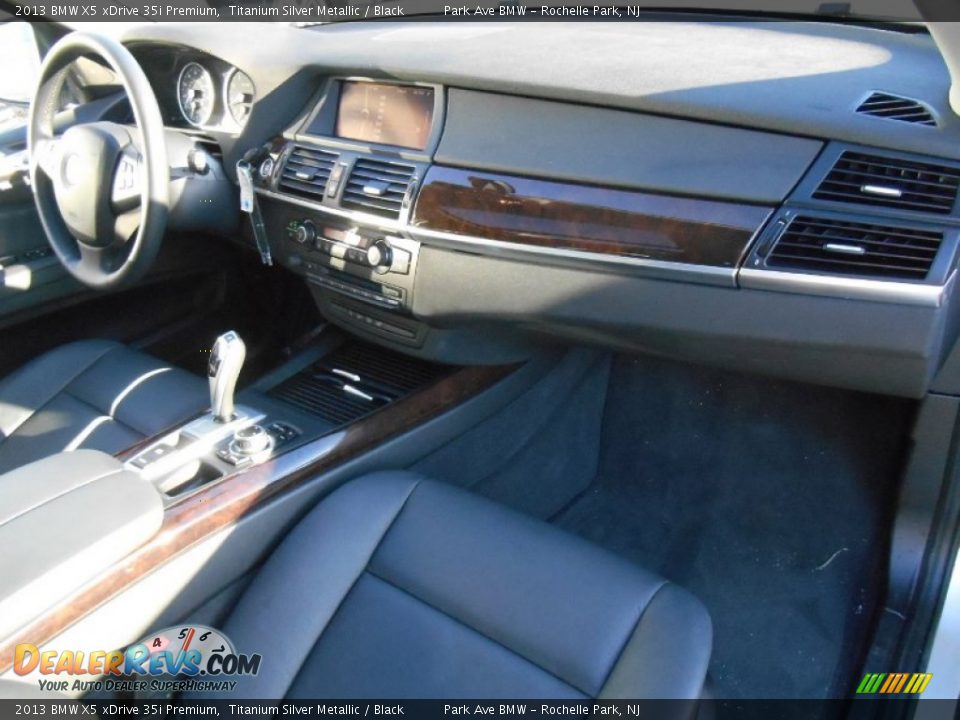 2013 BMW X5 xDrive 35i Premium Titanium Silver Metallic / Black Photo #26