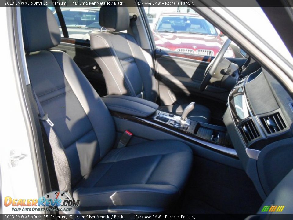 2013 BMW X5 xDrive 35i Premium Titanium Silver Metallic / Black Photo #28