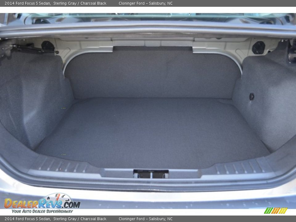2014 Ford Focus S Sedan Sterling Gray / Charcoal Black Photo #8