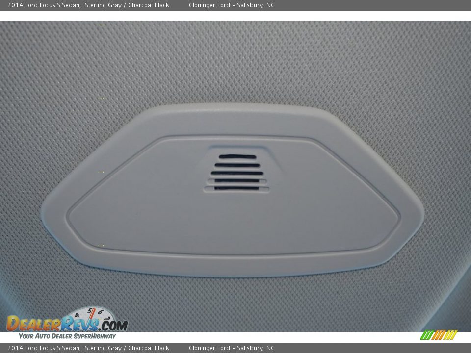 2014 Ford Focus S Sedan Sterling Gray / Charcoal Black Photo #13