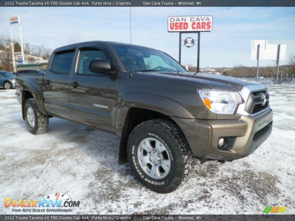2012 Toyota Tacoma V6 TRD Double Cab 4x4 Pyrite Mica / Graphite Photo #1