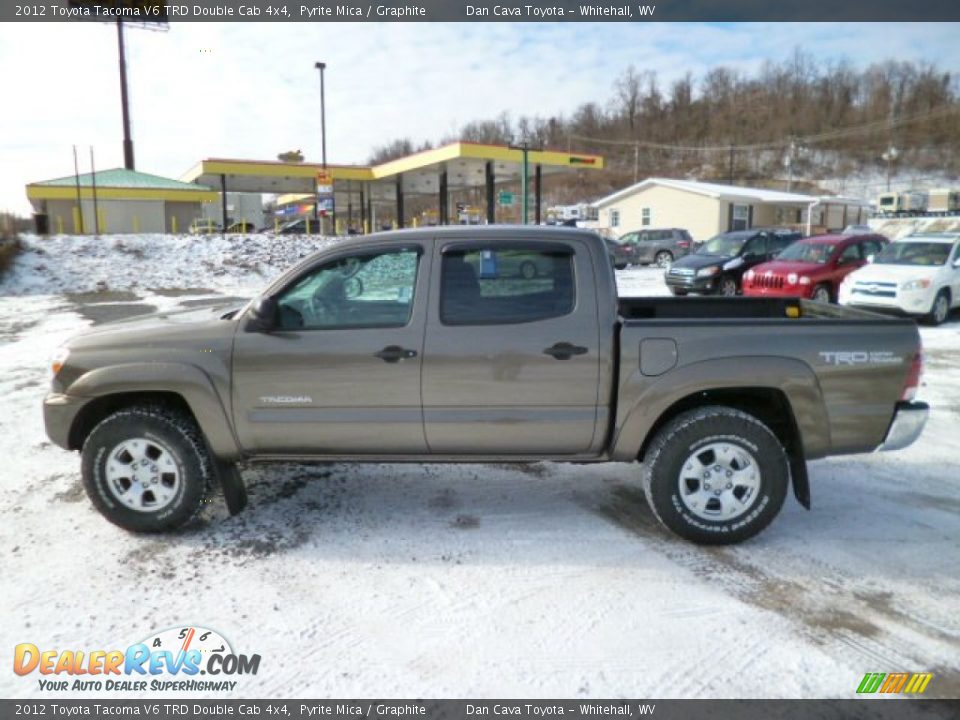 2012 Toyota Tacoma V6 TRD Double Cab 4x4 Pyrite Mica / Graphite Photo #3