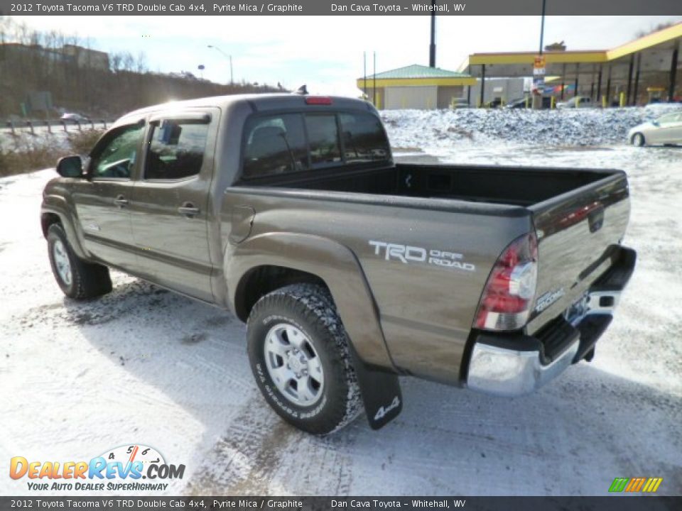 2012 Toyota Tacoma V6 TRD Double Cab 4x4 Pyrite Mica / Graphite Photo #4