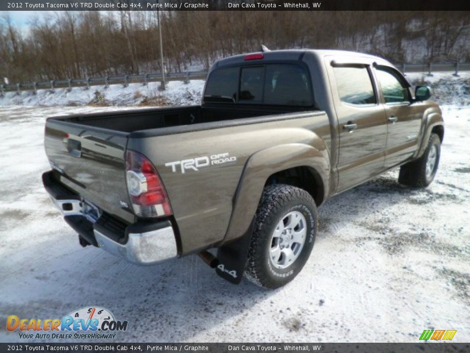 2012 Toyota Tacoma V6 TRD Double Cab 4x4 Pyrite Mica / Graphite Photo #5