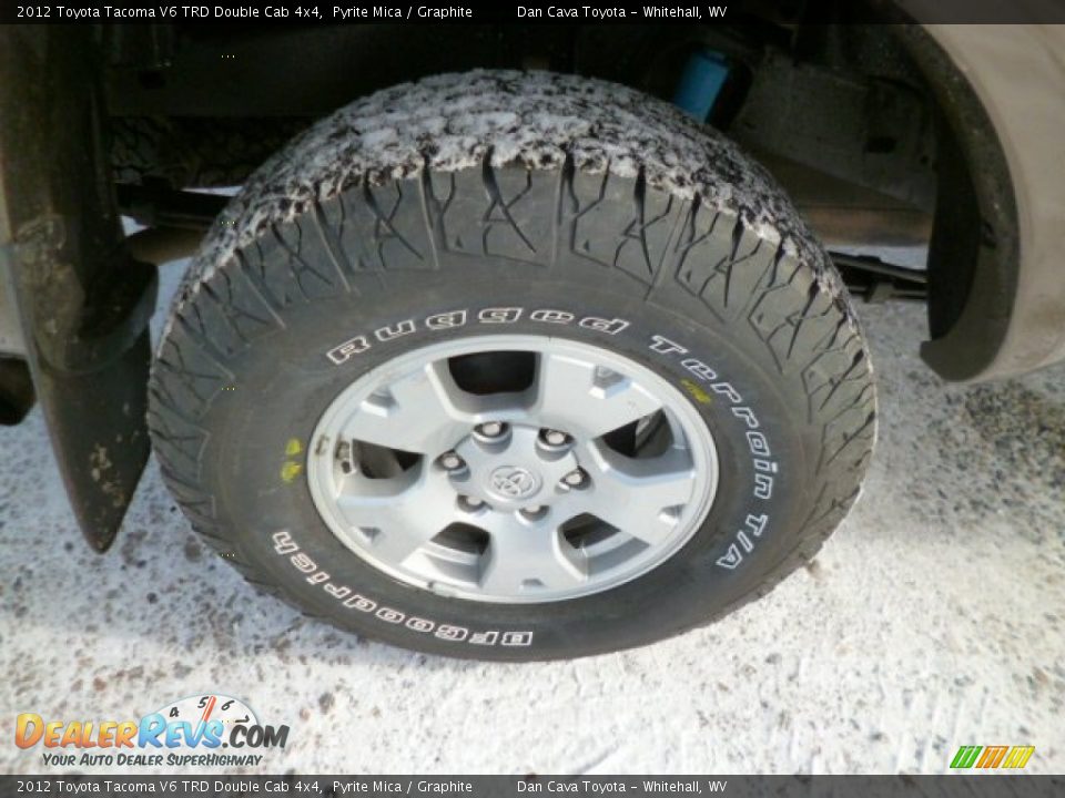 2012 Toyota Tacoma V6 TRD Double Cab 4x4 Pyrite Mica / Graphite Photo #6