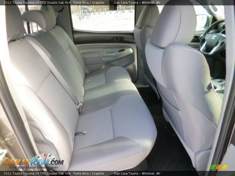 2012 Toyota Tacoma V6 TRD Double Cab 4x4 Pyrite Mica / Graphite Photo #8
