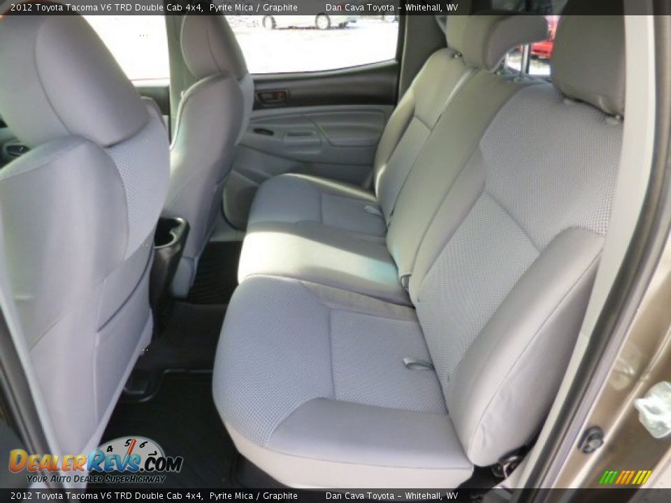 2012 Toyota Tacoma V6 TRD Double Cab 4x4 Pyrite Mica / Graphite Photo #9