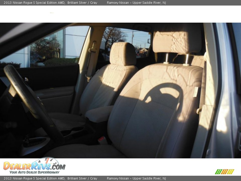 2013 Nissan Rogue S Special Edition AWD Brilliant Silver / Gray Photo #11
