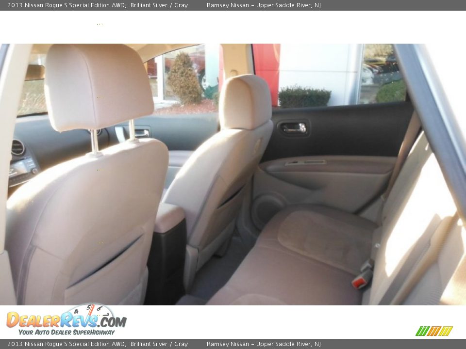 2013 Nissan Rogue S Special Edition AWD Brilliant Silver / Gray Photo #13