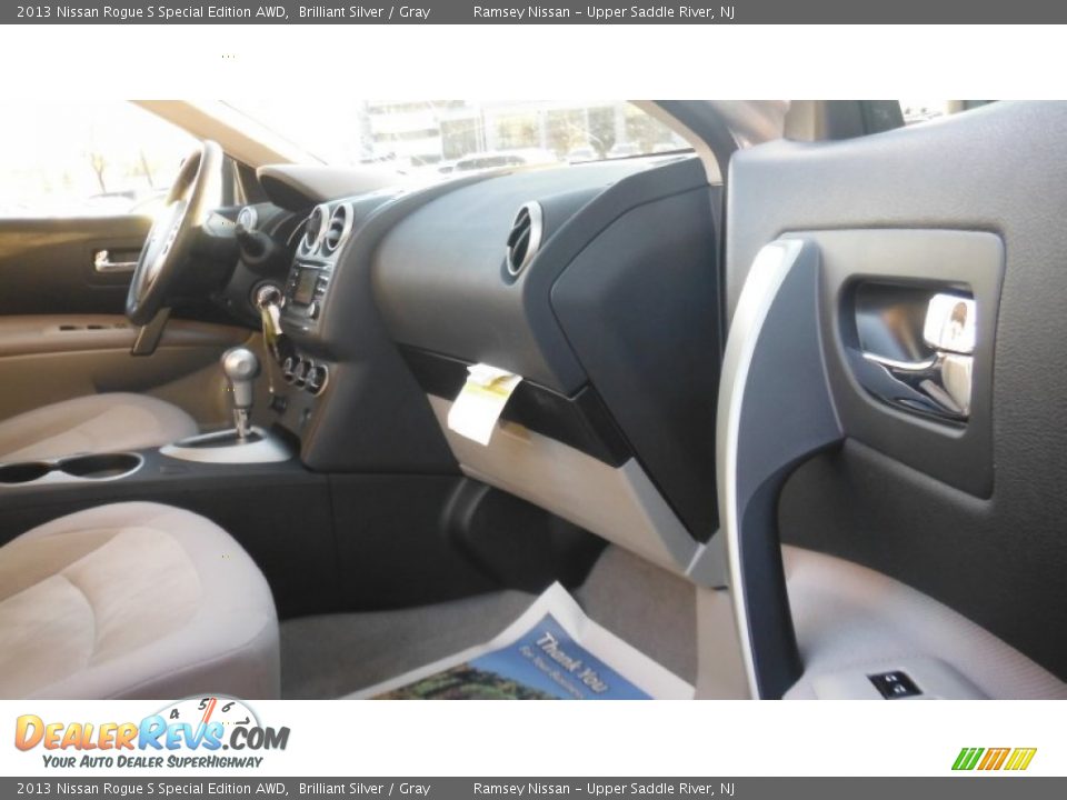 2013 Nissan Rogue S Special Edition AWD Brilliant Silver / Gray Photo #15