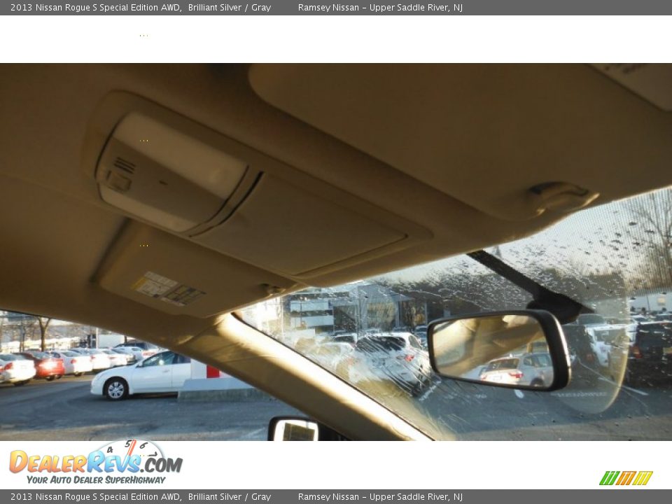 2013 Nissan Rogue S Special Edition AWD Brilliant Silver / Gray Photo #16