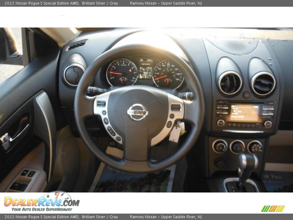 2013 Nissan Rogue S Special Edition AWD Brilliant Silver / Gray Photo #18