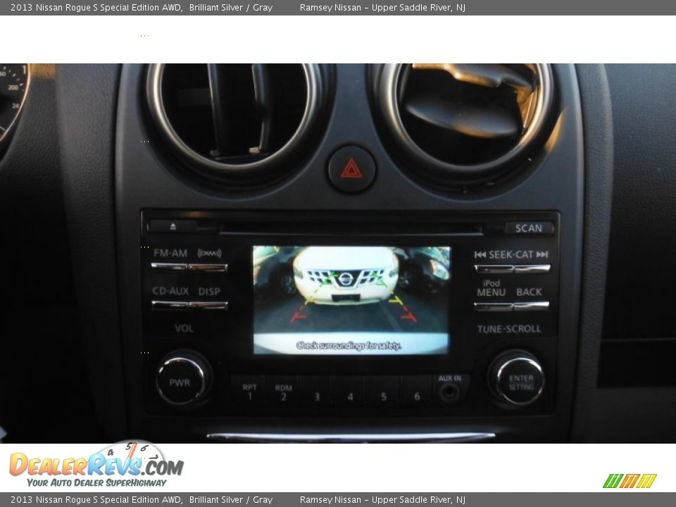 2013 Nissan Rogue S Special Edition AWD Brilliant Silver / Gray Photo #21