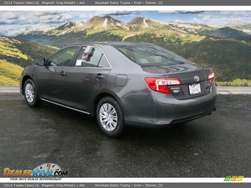 2014 Toyota Camry LE Magnetic Gray Metallic / Ash Photo #3