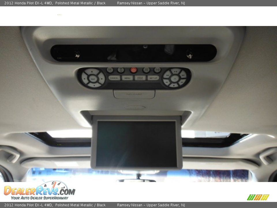 2012 Honda Pilot EX-L 4WD Polished Metal Metallic / Black Photo #15