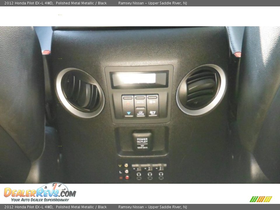 2012 Honda Pilot EX-L 4WD Polished Metal Metallic / Black Photo #16